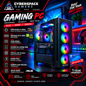 جهاز كمبيوتر للألعاب 7 - جهاز AMD جنون باللون الأسود