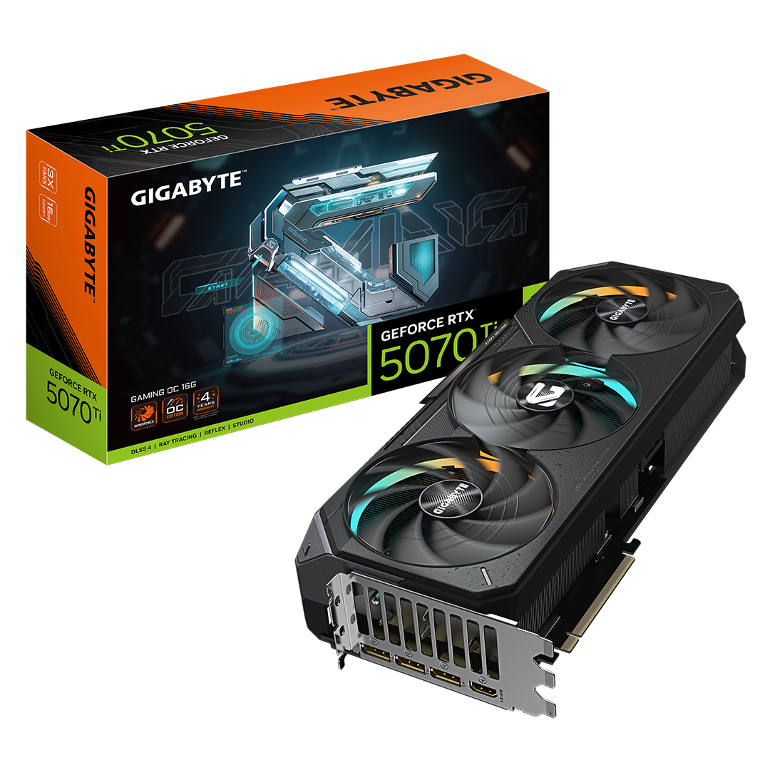 GIGABYTE GAMING RTX 5070 Ti 16GB OC