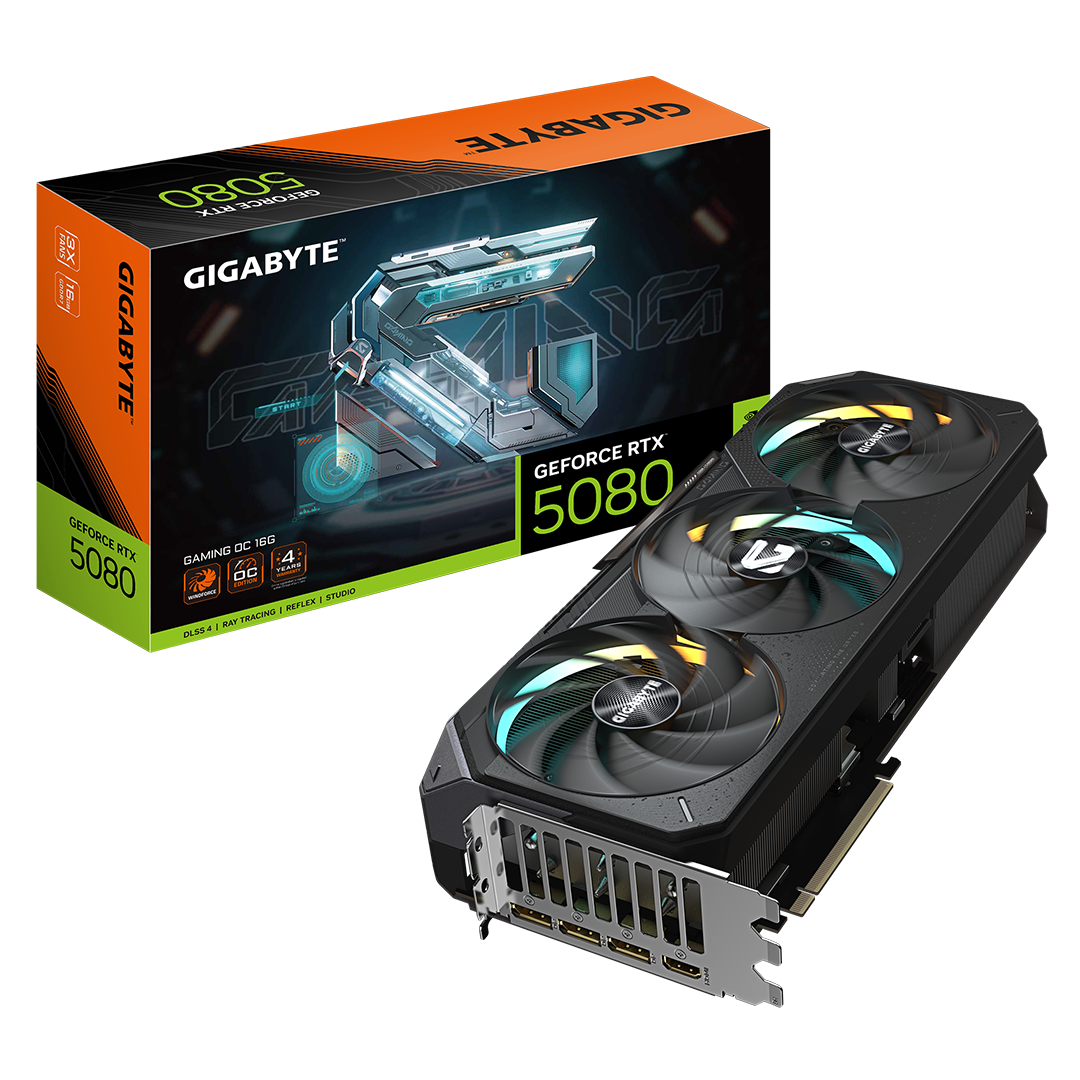 GIGABYTE GAMING RTX 5080 OC 16GB