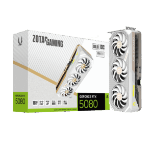 ZOTAC GAMING RTX 5080 SOLID OC 16GB White