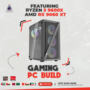 Gaming PC 7 – AMD Madness PC Black Now in Bahrain