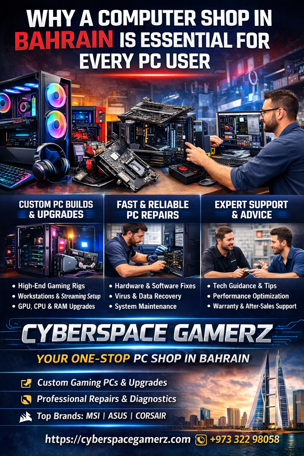 Why a Computer Shop in Bahrain is Essential for Every PC User