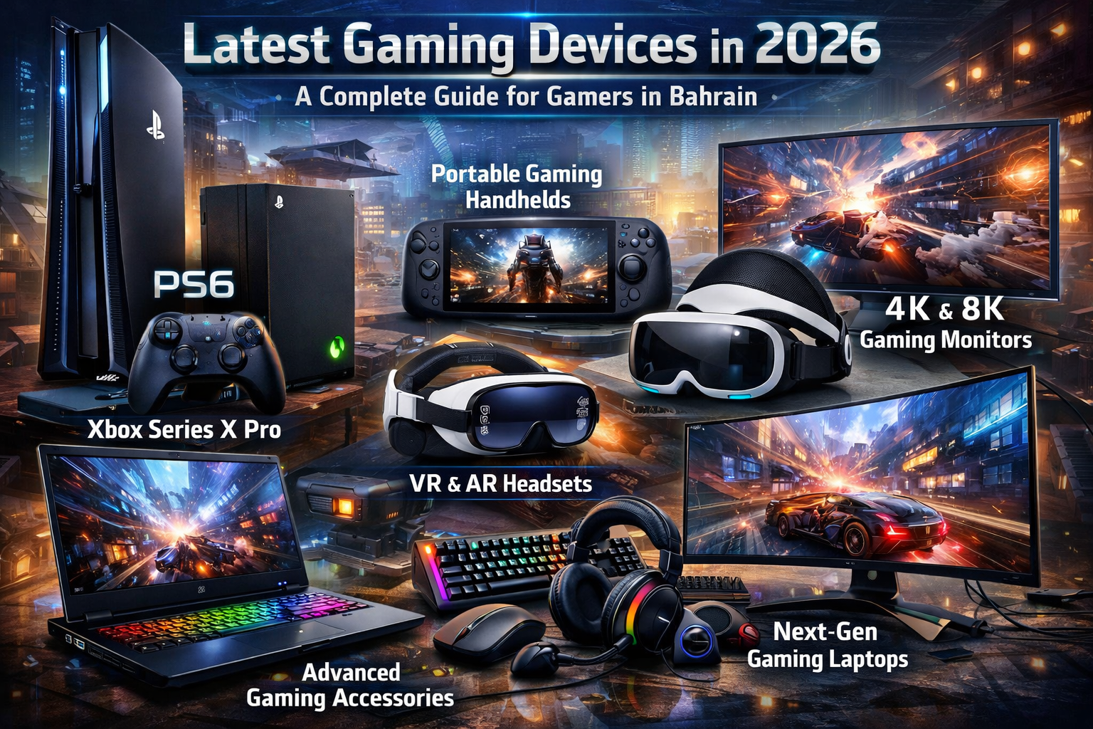 Latest Gaming Devices in 2026 A Complete Guide for Gamers in Bahrain