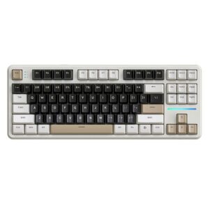 Attack Shark X87 Bluetooth RGB Hot-Swap Gaming Mechanical Keyboard White